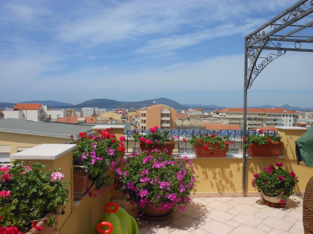 Casa I Gerani Vista Mare Daire Alghero Dış mekan fotoğraf